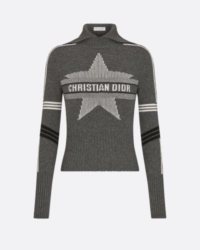 Discover Comfort and Style with the Alps Mock Neck Sweater(Gray)