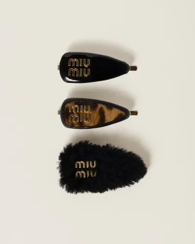 Elevate Your Style with Our Miumiu Hair Clip Set