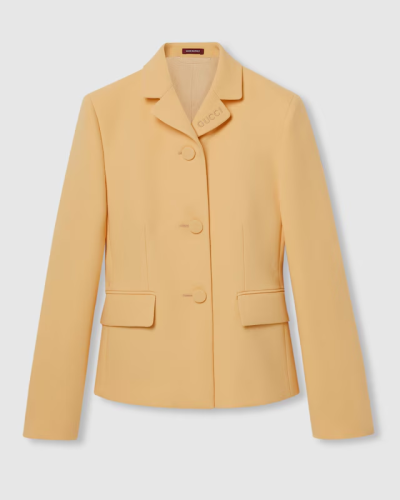 Elevate Your Wardrobe with Our Light Wool Crêpe Jacket