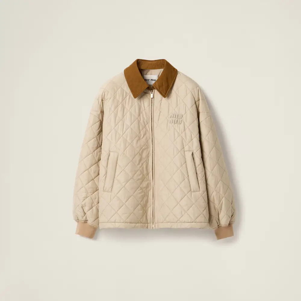 Elevate Your Style with Our Technical Fabric Blouson Jacket