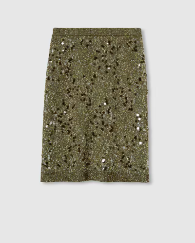 Elevate Your Wardrobe with Our Tweed Blend Skirt