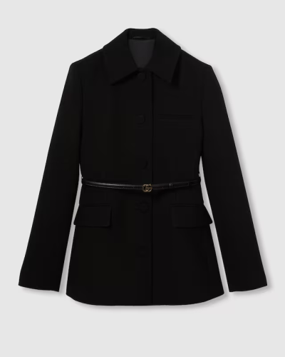 Elevate Your Wardrobe with Our Wool Crêpe Jacket